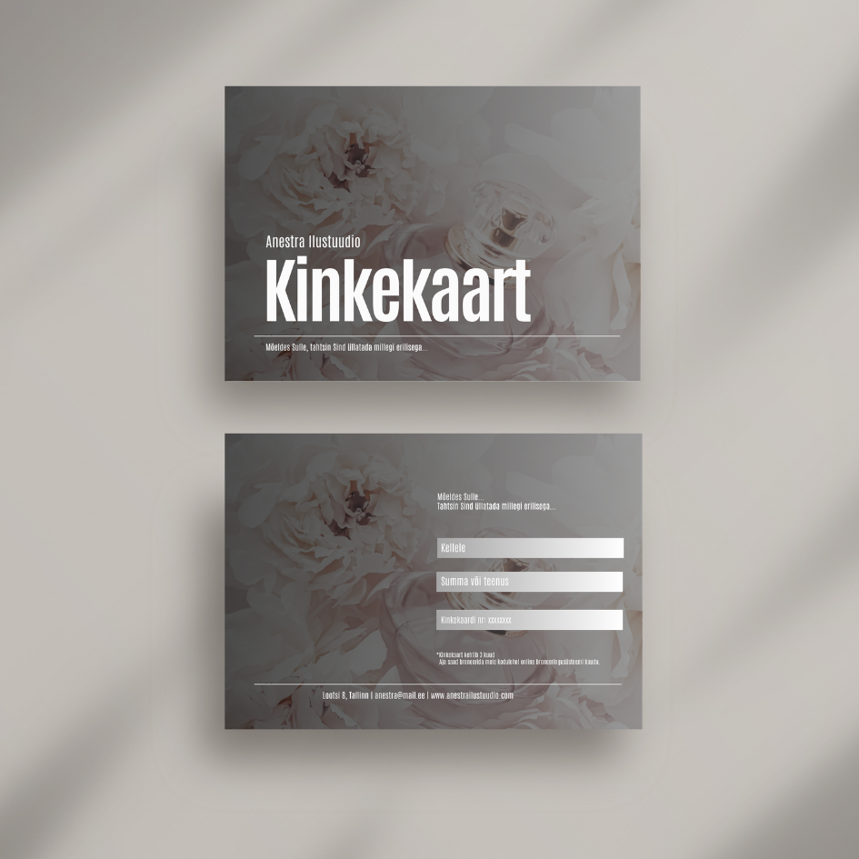 anestra kinkekaart